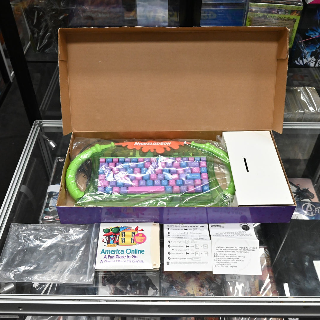 Vintage Nickelodeon "It's A Keyboard" - Brainworks - IBM PC Accessory