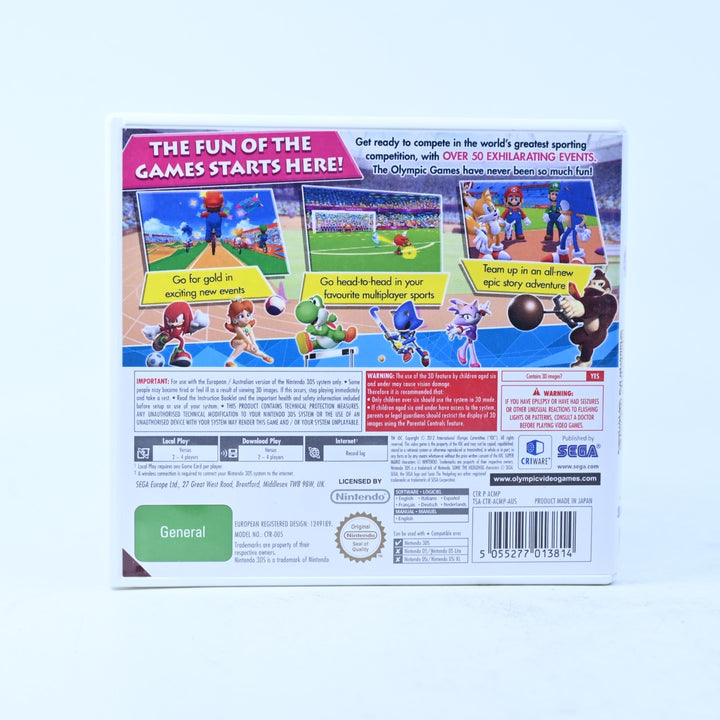 Mario &amp; Sonic at the London 2012 Olympic Games - Nintendo 3DS Game - PAL