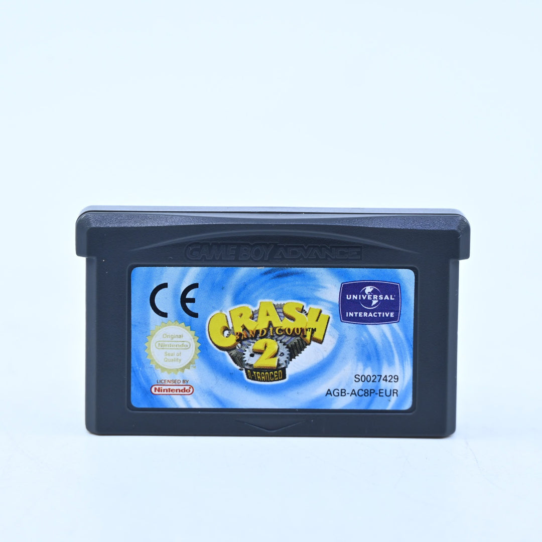 Crash Bandicoot 2 N-Tranced - GBA Game - PAL - FREE POST!