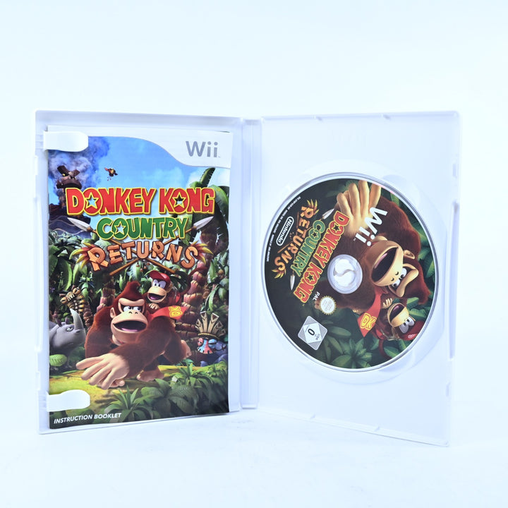 Donkey Kong Country Returns - Nintendo Wii Game + Manual - PAL - MINT DISC!
