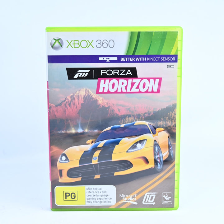 Forza Horizon - Xbox 360 Game + Manual - PAL - MINT DISC!
