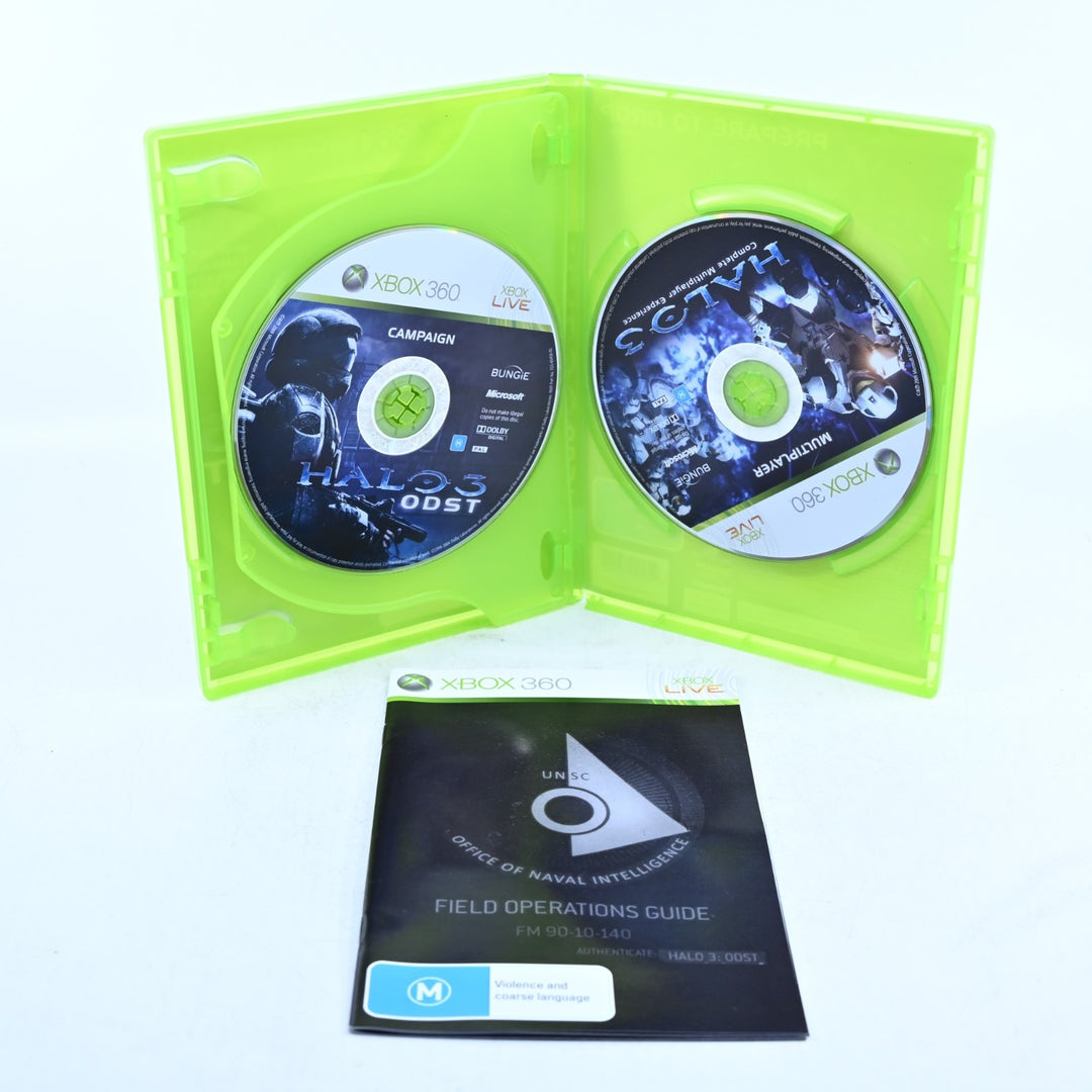 Halo 3 ODST - Xbox 360 Game + Manual - PAL - MINT DISC!