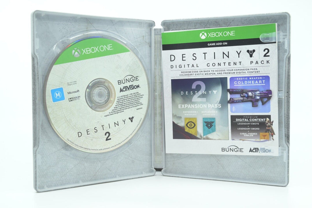 Destiny 2 - Steel Book - Xbox One Game - PAL - FREE POST!
