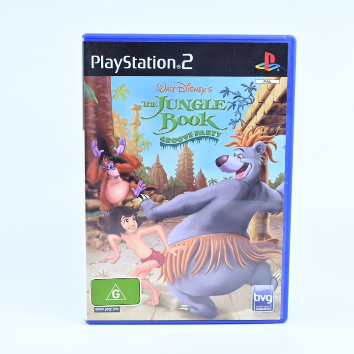 The Jungle Book Groove Party - Sony Playstation 2 / PS2 Game + Manual - PAL