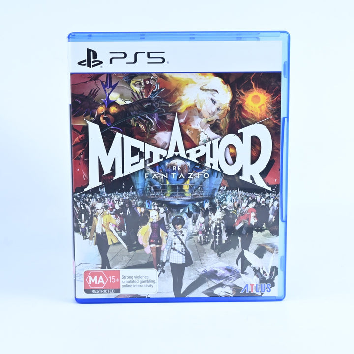 Metaphor: Refantazio - Sony Playstation 5 / PS5 Game - UNUSED CODE