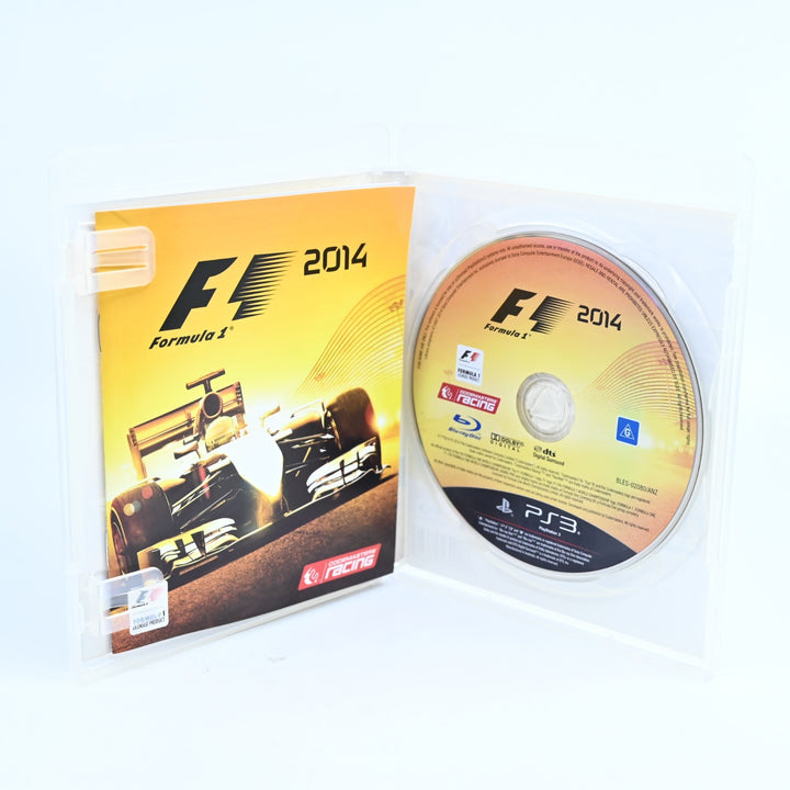 F1 Formula 1 2014 - Sony Playstation 3 / PS3 Game + Manual - FREE POST!