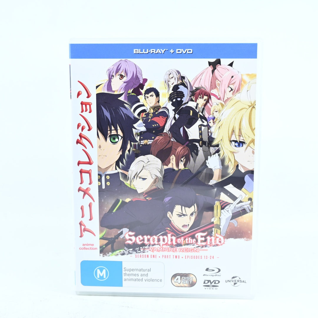 Seraph of the End - Vampire Reign - Parts 1 & 2 - Anime DVD & Blu-ray set