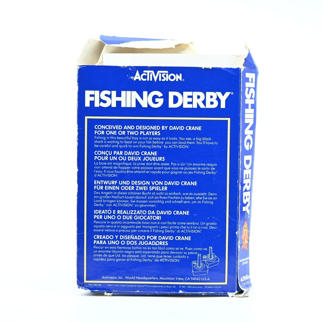 Fishing Derby - Atari 2600 Boxed Game - PAL - FREE POST!