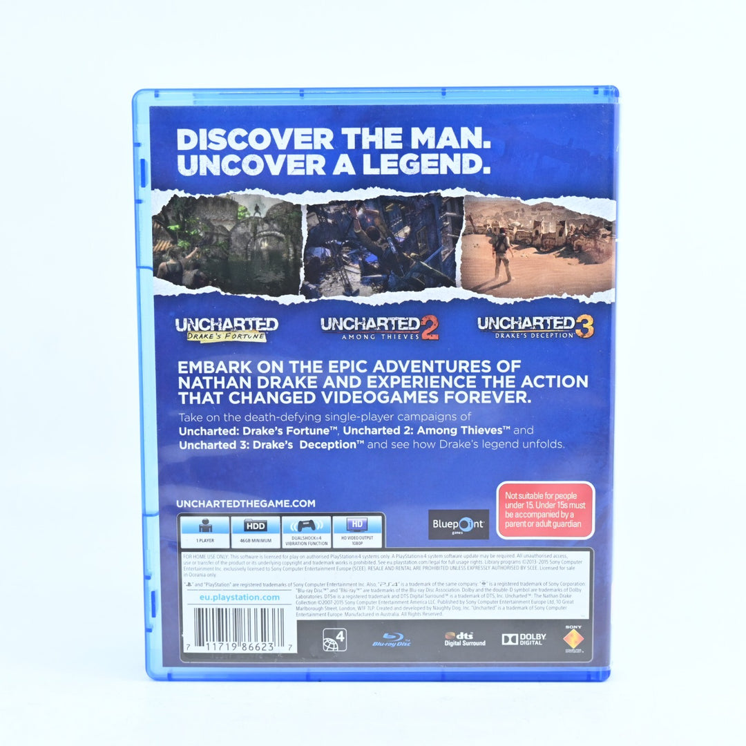 Uncharted: The Nathan Drake Collection - Sony Playstation 4 / PS4 Game