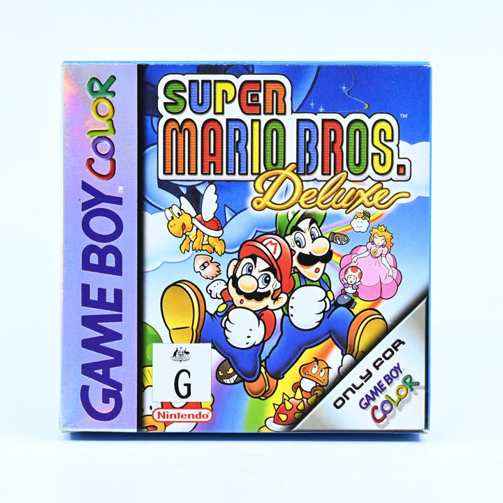 Super Mario Bros. Deluxe - Nintendo Gameboy Color Boxed Game - PAL - NEW BATTERY