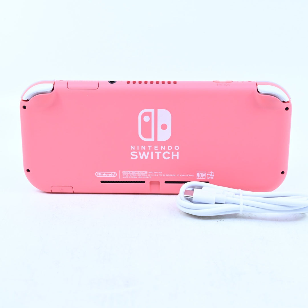 AS NEW! Coral - 32GB - HDH-001 - Nintendo Switch Lite Console - PAL - FREE POST!
