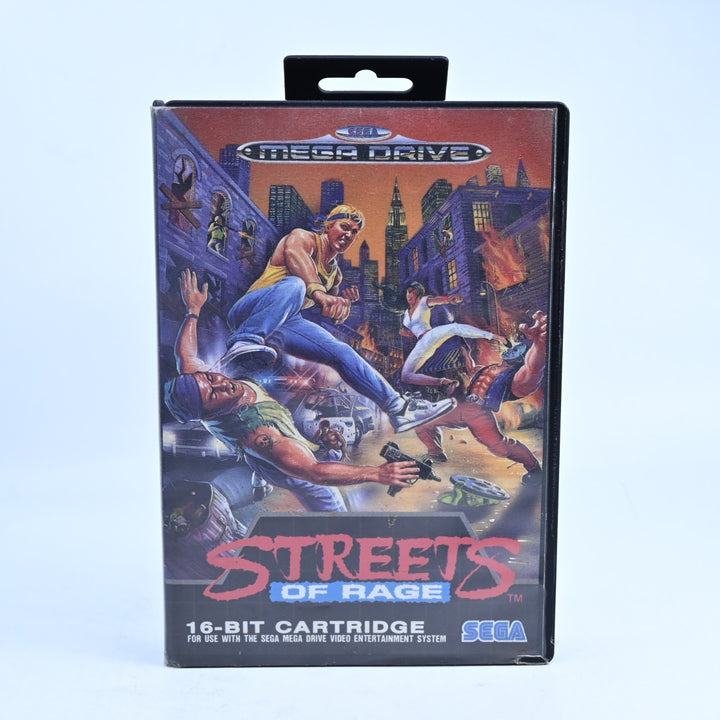 Streets of Rage - Sega Mega Drive Game - No Manual - PAL - FREE POST!