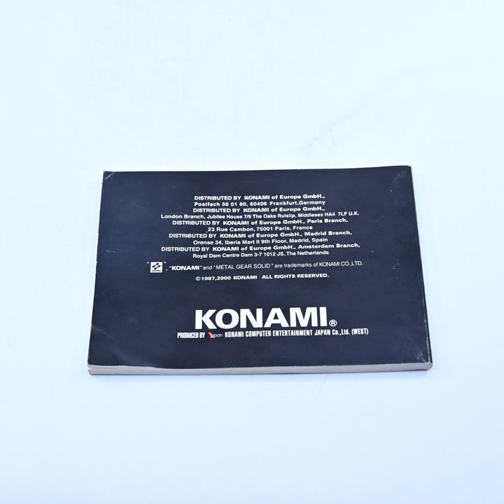 Metal Gear Solid - Nintendo Gameboy Color Boxed Game - PAL - FREE POST!