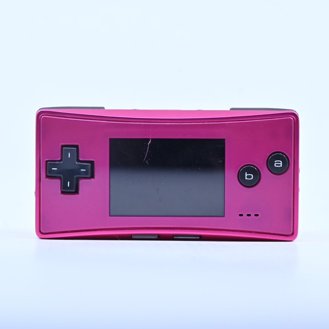 Pink OXY-001 Nintendo Gameboy Micro Console GBA Console AUS PAL READ DESCRIPTION