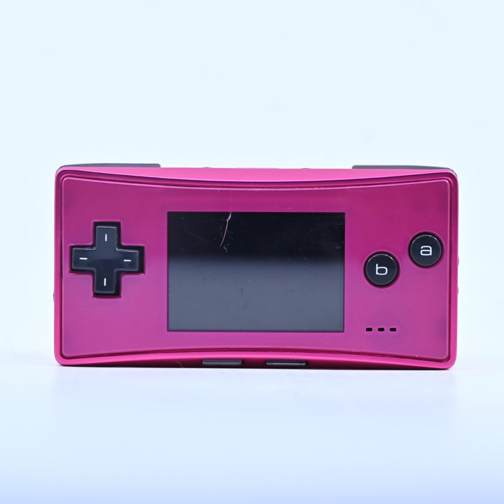 Pink OXY-001 Nintendo Gameboy Micro Console GBA Console AUS PAL READ DESCRIPTION