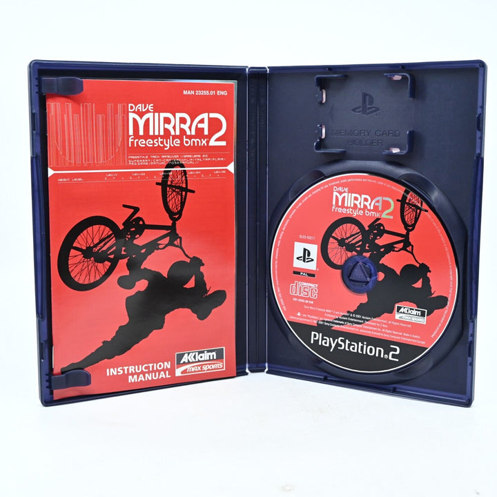 Dave Mirra Freestyle BMX 2 - Sony Playstation 2 / PS2 Game + Manual - PAL