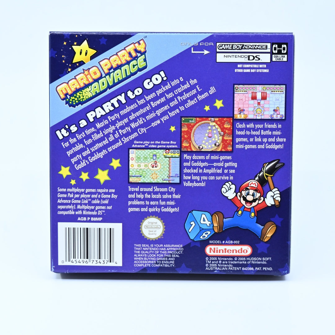Mario Party Advance: Party on the Go! - GBA Boxed Game - PAL - FREE POST!