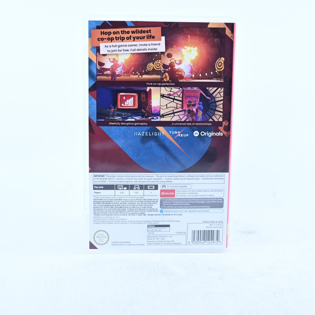It Takes Two - Nintendo Switch Game - FREE POST!