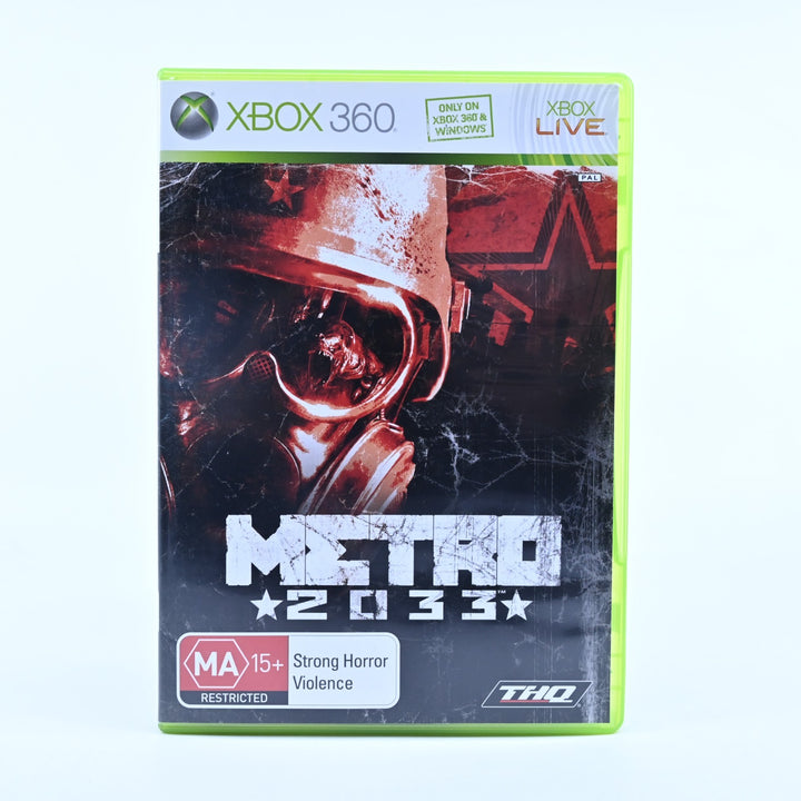 Metro 2033 Special Edition - Xbox 360 Game + Manual - PAL - MINT DISC!
