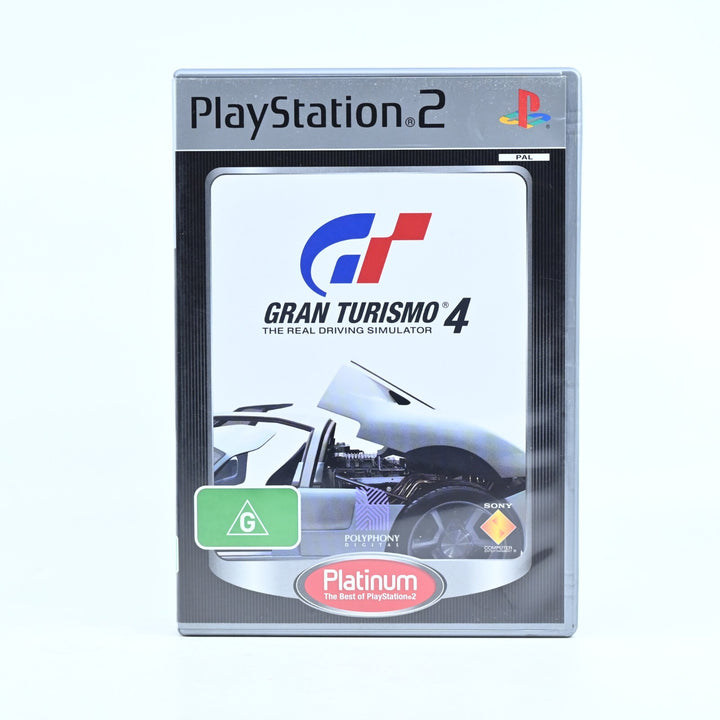 Gran Turismo 4 - Sony Playstation 2 / PS2 Game + Manual - PAL