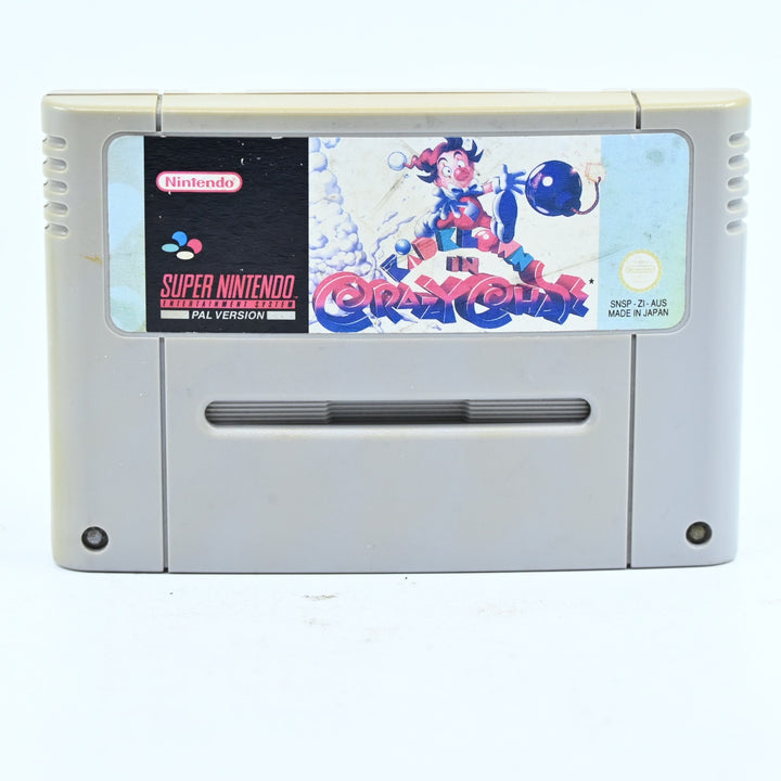 Kid Klown in Crazy Chase - Super Nintendo / SNES Game - PAL - FREE POST!
