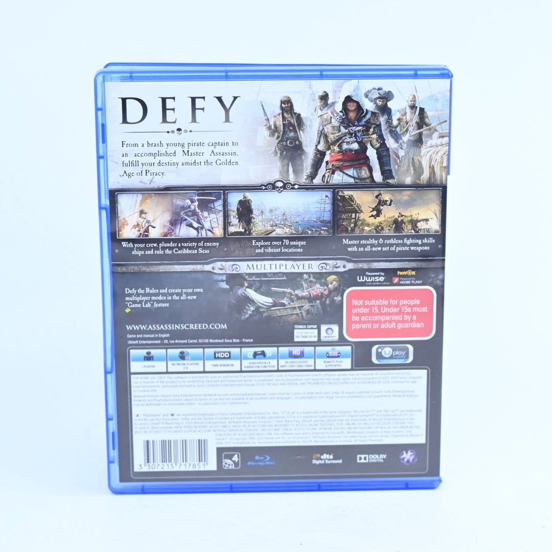 Assassin's Creed IV 4: Black Flag - Sony Playstation 4 / PS4 Game - FREE POST!