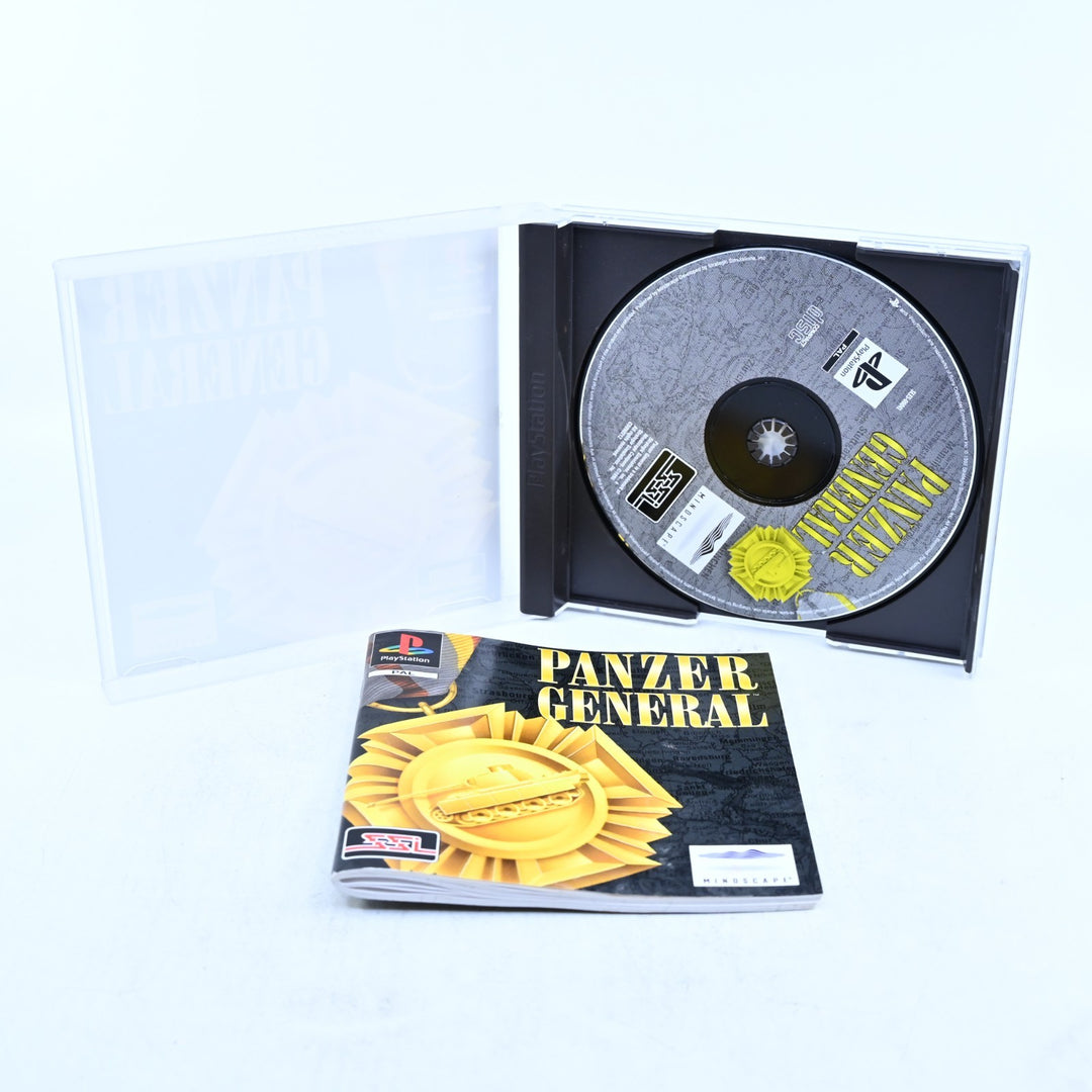 Panzer General - Sony Playstation 1 / PS1 Game + Manual - PAL - MINT DISC!