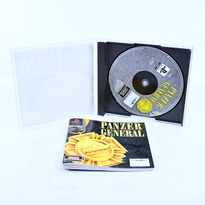 Panzer General - Sony Playstation 1 / PS1 Game + Manual - PAL - MINT DISC!