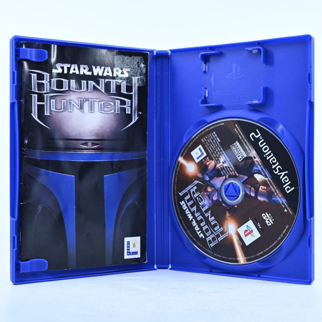 Star Wars Bounty Hunter - Sony Playstation 2 / PS2 Game + Manual - PAL