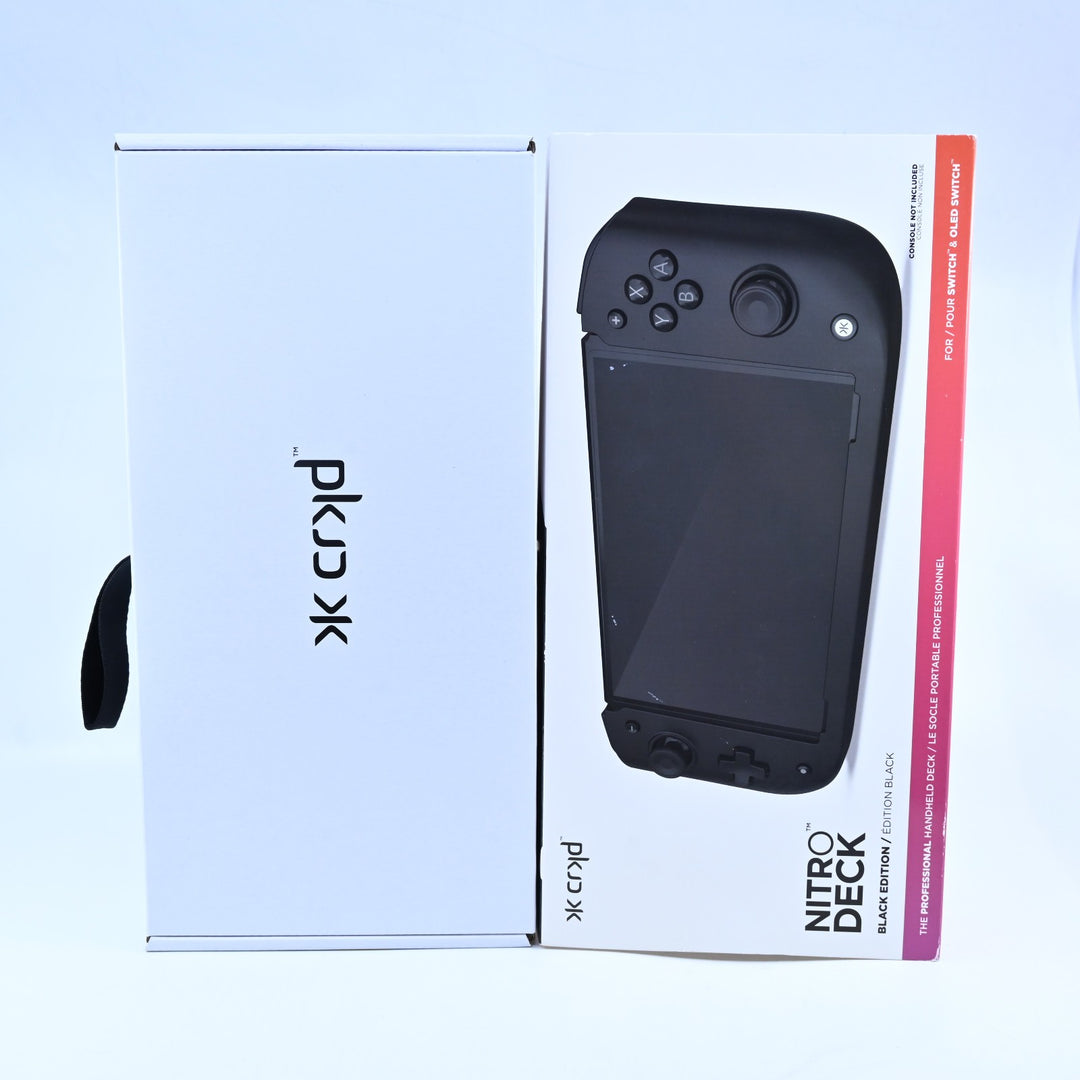 CRKD Nitro Deck Black Edition - Nintendo Switch Accessory - FREE POST!