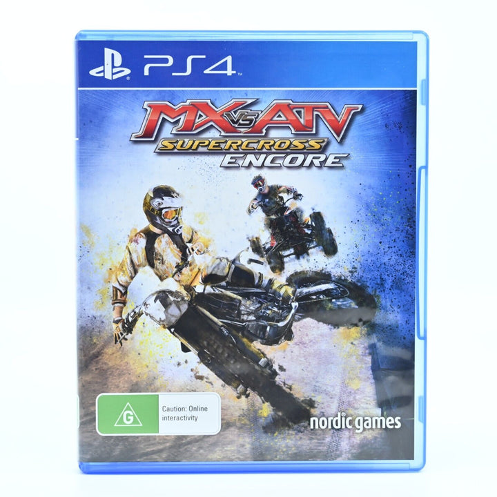 MX vs ATV: Supercross Encore - Sony Playstation 4 / PS4 Game - MINT DISC!