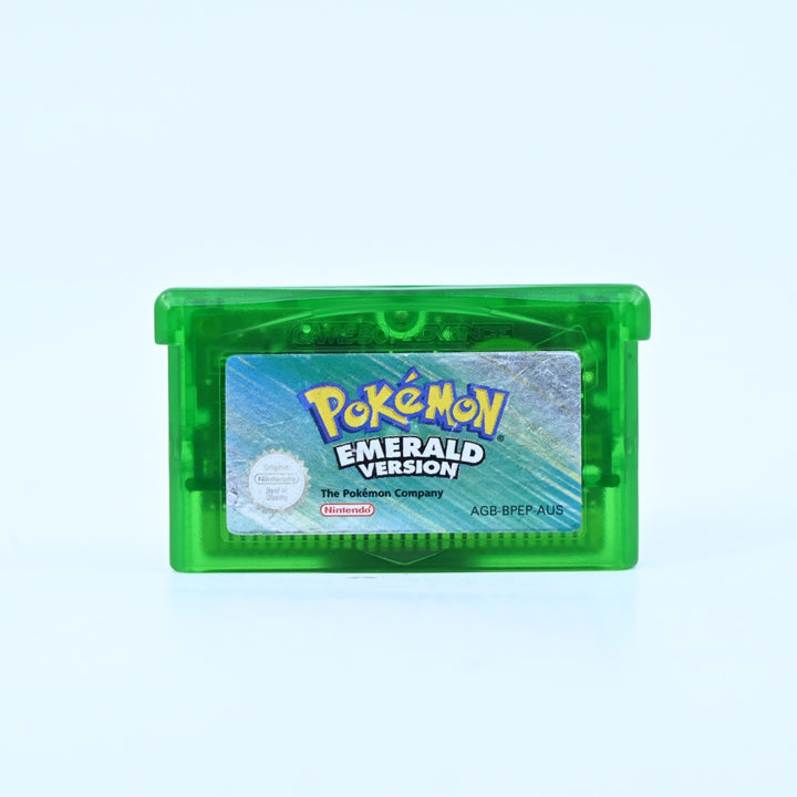Pokemon Emerald Version - GBA Game - PAL - NEW BATTERY!