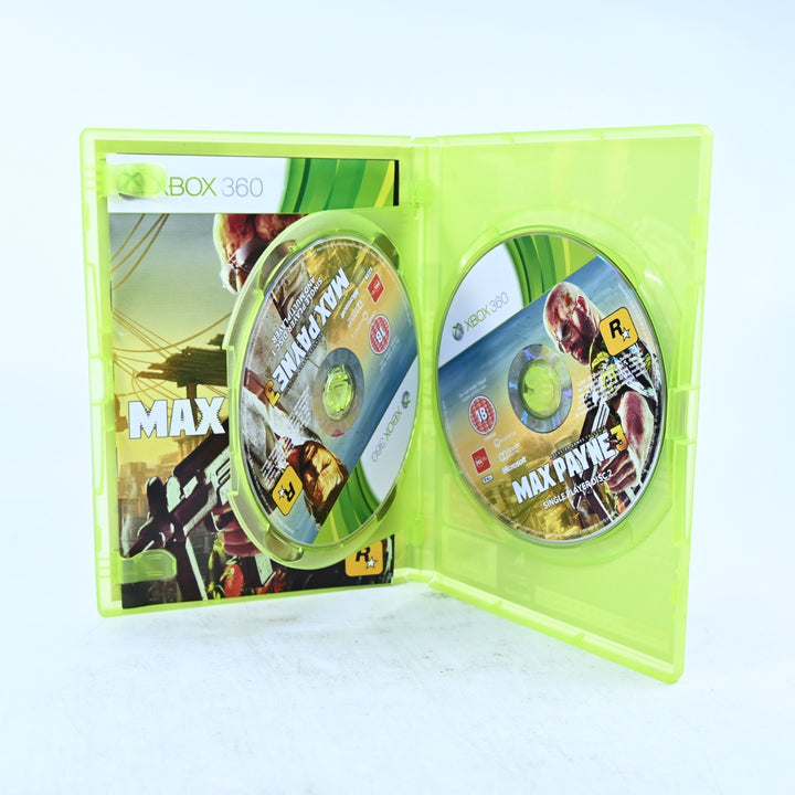Max Payne 3 - Xbox 360 Game + Manual - PAL - MINT DISC!
