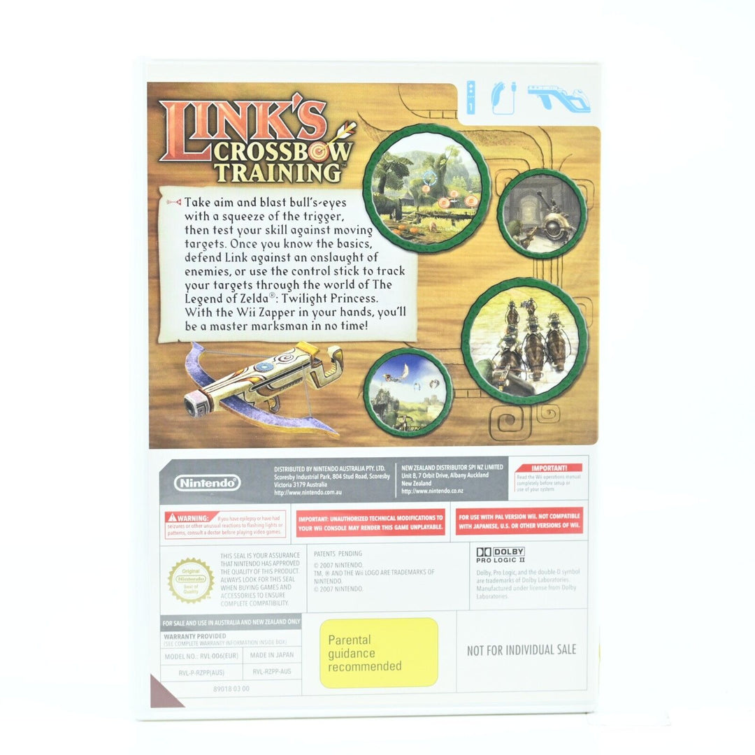 Links Crossbow Training - Nintendo Wii Game - PAL - FREE POST!