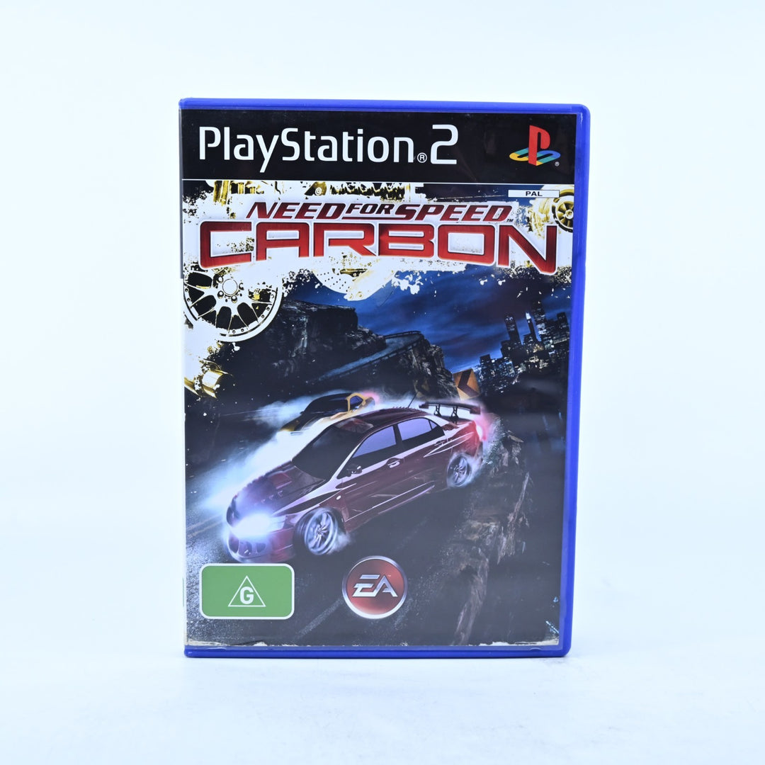 Need for Speed Carbon - Sony Playstation 2 / PS2 Game + Manual - PAL