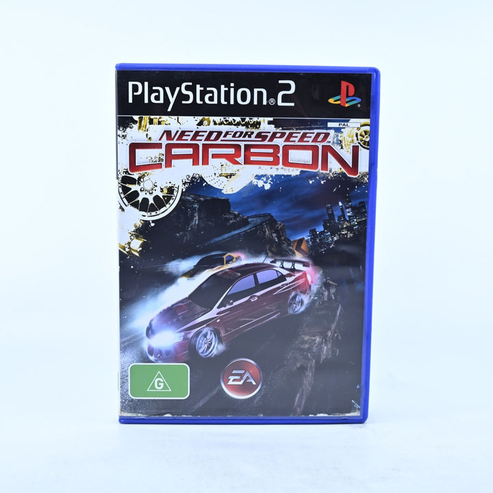 Need for Speed Carbon - Sony Playstation 2 / PS2 Game + Manual - PAL