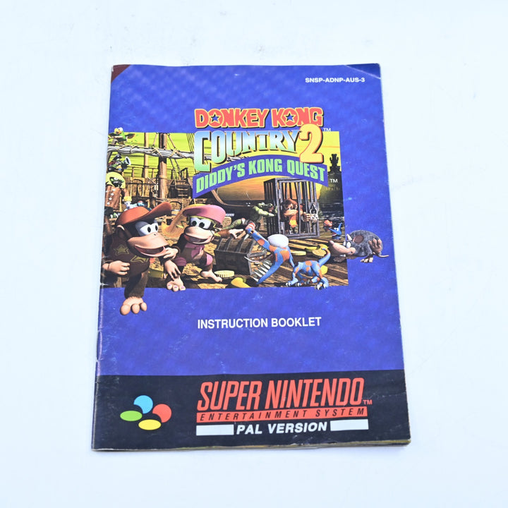 Donkey Kong Country 2: Diddy's Kong Quest - Super Nintendo / SNES Boxed Game