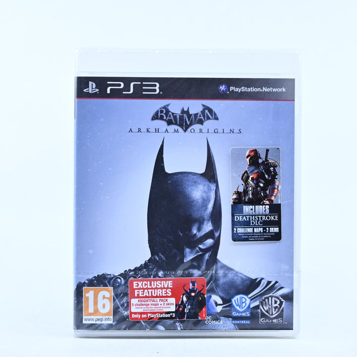 Batman: Arkham Origins - Sony Playstation 3 / PS3 Game + Manual - SEALED!