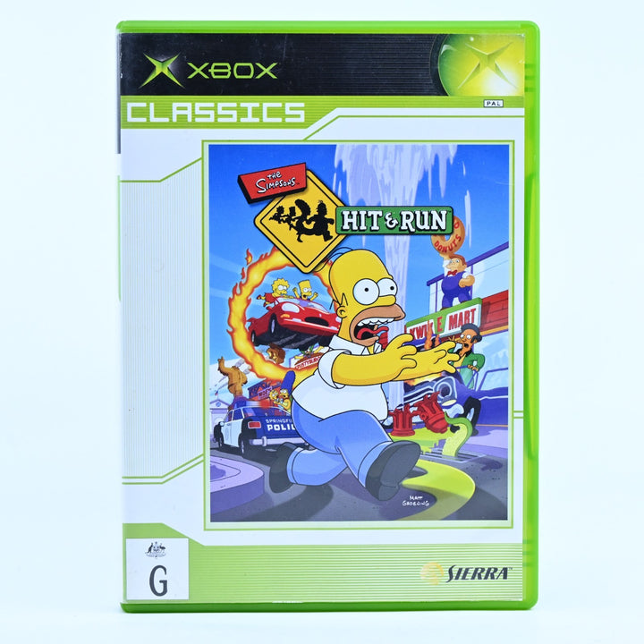 The Simpsons Hit & Run - Original Xbox Game - No Manual - PAL - MINT DISC!