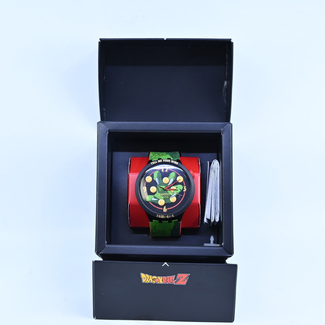 Shenron Swatch Dragon Ball Z Limited Edition Collaboration Watch - Anime Misc