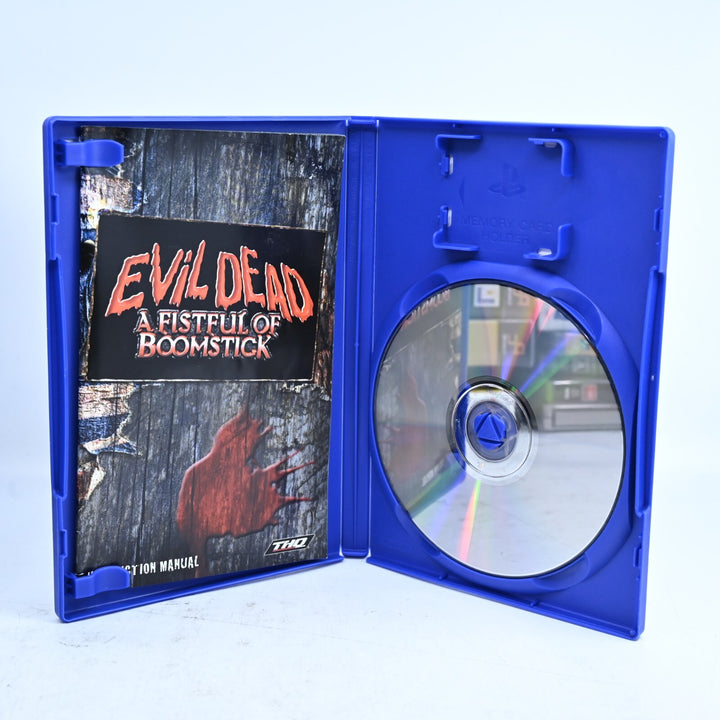 Evil Dead: Fistful of Boomstick - Sony Playstation 2 / PS2 Game + Manual - PAL