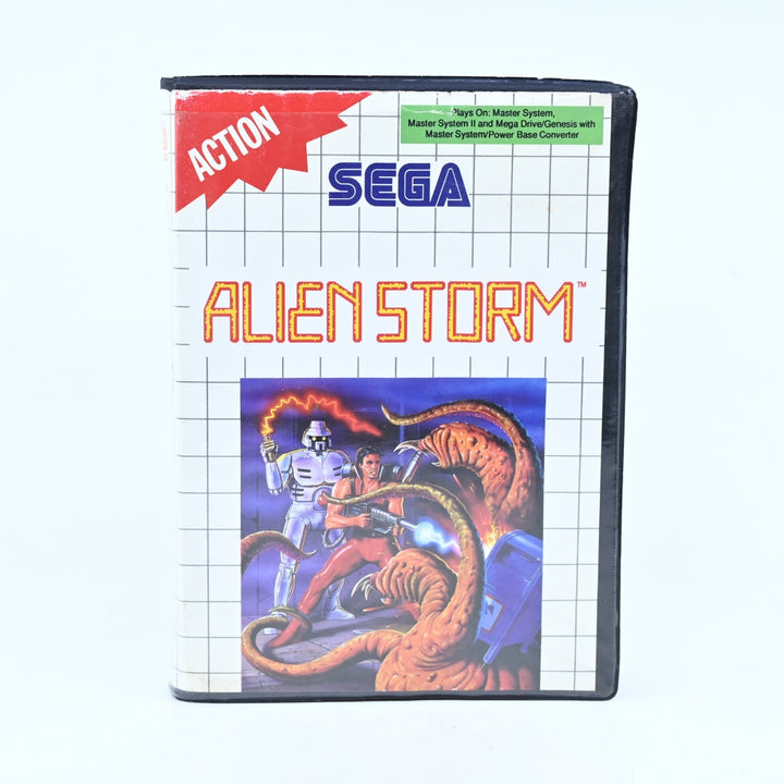 Alien Storm - Sega Master System Game + Manual - PAL - FREE POST!