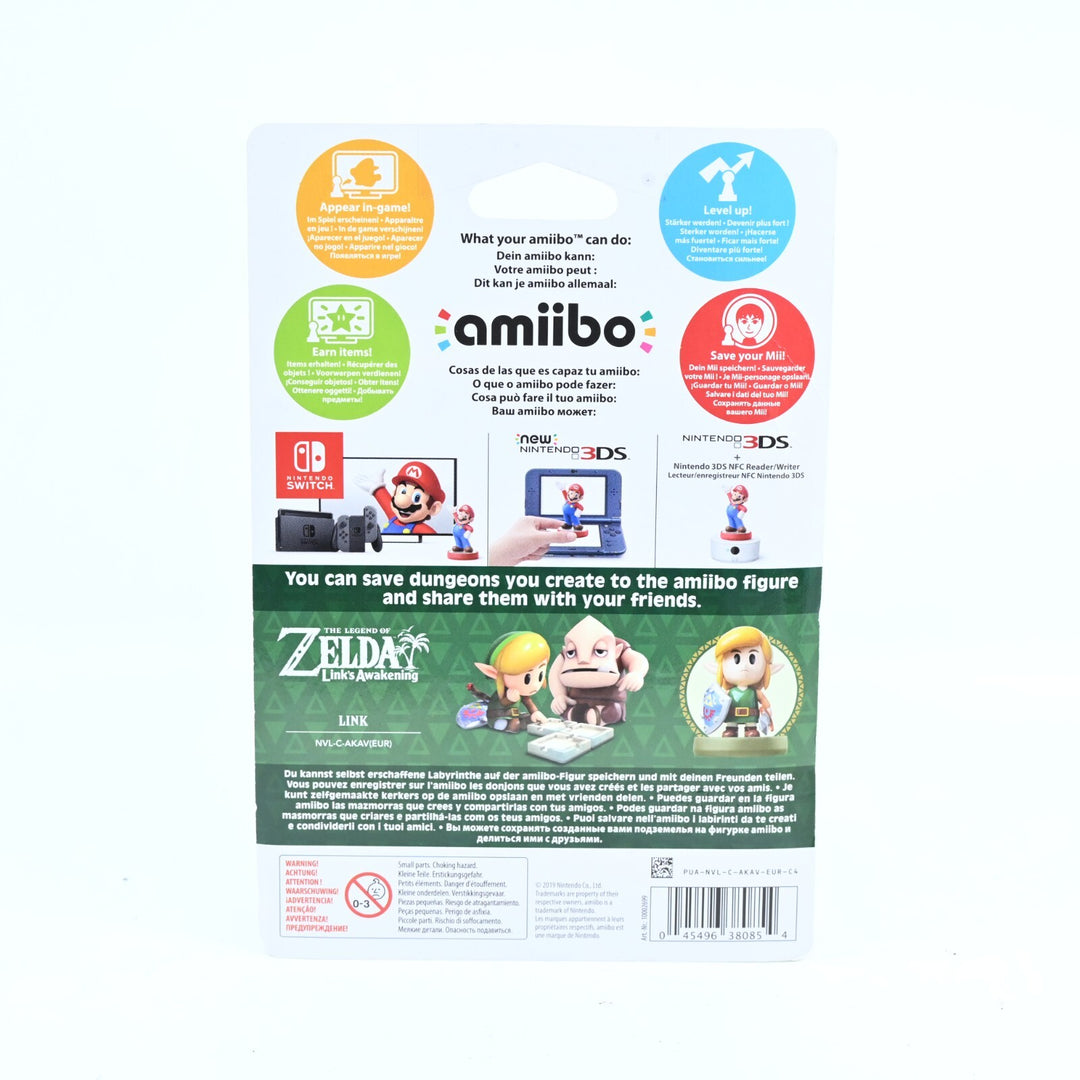 SEALED! - Link Amiibo - The Legend of Zelda: Link's Awakening. - Toy