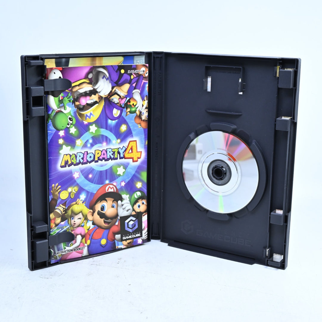Mario Party 4 - Nintendo Gamecube Game + Manual - PAL - FREE POST!