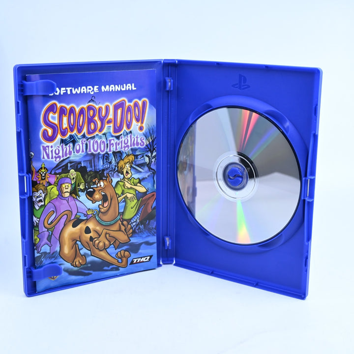 Scooby Doo! Night of 100 Frights - PS2 Game + Manual - PAL - NEAR MINT DISC!
