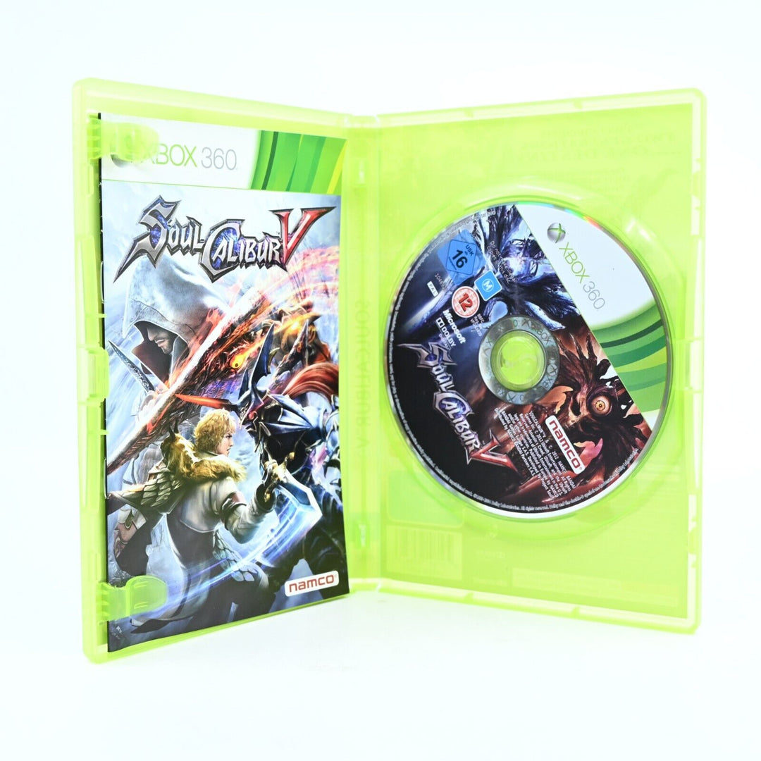 Soul Calibur V - Xbox 360 Game + Manual - PAL - MINT DISC!