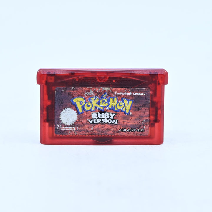 Pokemon Ruby - Nintendo Gameboy Advance / GBA Game - PAL - READ DESCRIPTION