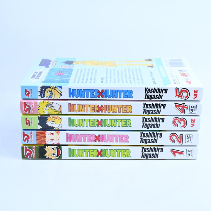 Hunter X Hunter - Volumes 1-5 - Yoshihiro Togashi - Viz Media - Manga