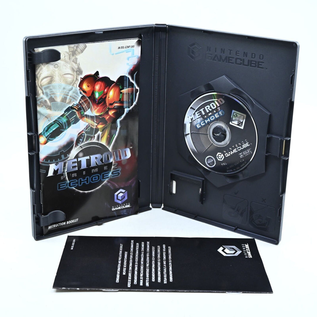 Metroid Prime 2 Echoes - Nintendo Gamecube Game + Manual - PAL - FREE POST!