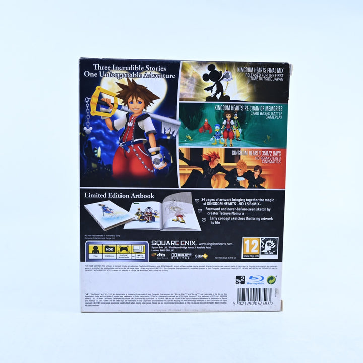 Kingdom Hearts HD 1.5 ReMIX Limited Edition - Playstation 3 / PS3 Game + Manual